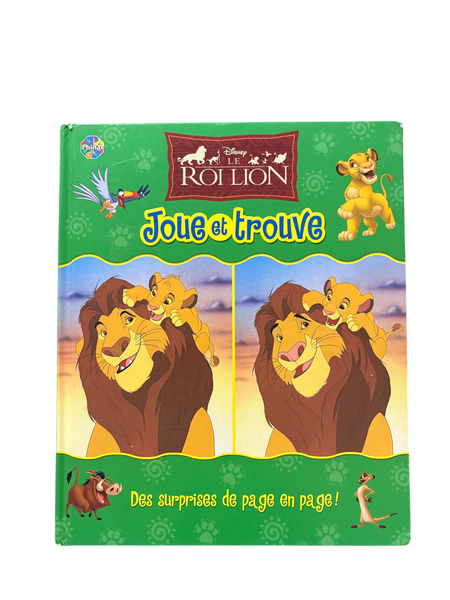 Joue et trouve 🔍 Disney — Roi lion 📕
