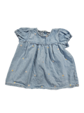 MID 9-12 mois *fleurs brodées, robe