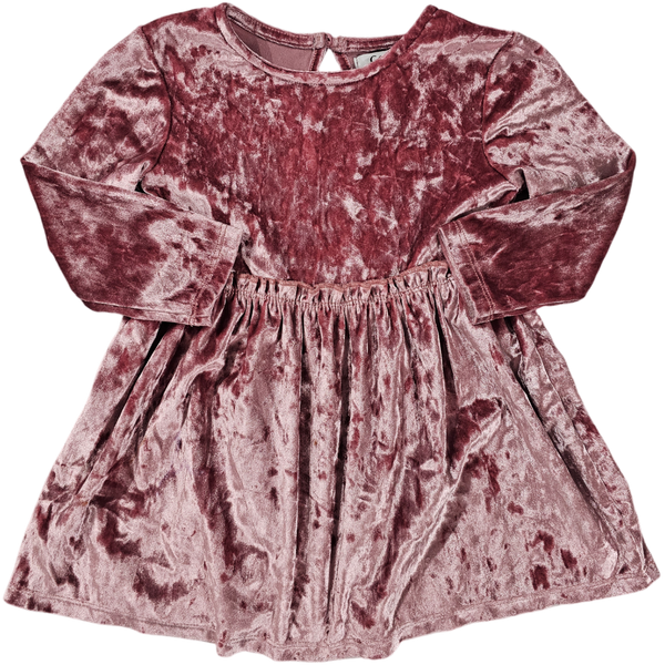George 2T *velour brillant,robe
