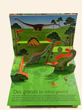 Les dinosaures *pages relief, voir photos