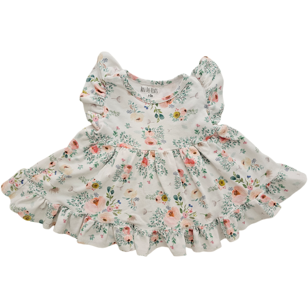 Rose des vents 6-12 mois*Robe