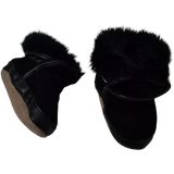 Robeez 6-12 mois *vrai cuir, fausse fourrure
