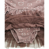 Souris mini 6-9 mois*Robe-Cache culotte inclus