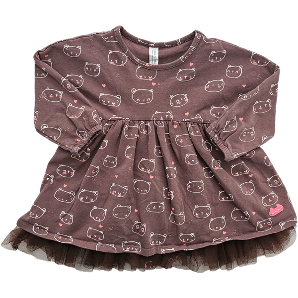 Souris mini 6-9 mois*Robe-Cache culotte inclus