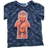 H&M X Ninjago 6-8T *Paillettes réversibles ➡️📷