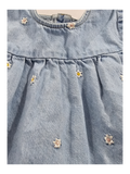 MID 9-12 mois *fleurs brodées, robe