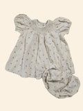 Quincy Mae bio 2-3T *avec culotte assortie*neuf, valeur de 97$
