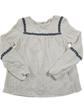 H&M 9-10T *coton mais look comme du lin, voir dos
