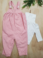Haut Petite coquine, salopette H&M 6-9 mois *imparfait