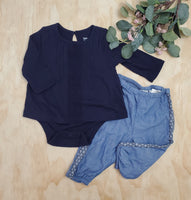 Haut GAP, bas H&M 3-6 mois