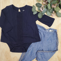 Haut GAP, bas H&M 3-6 mois