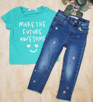 Haut H&M, bas George 2-4T