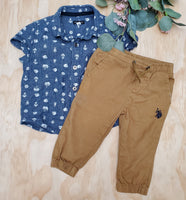 Haut Colimaçon, bas U.S. polo assn. 18 mois
