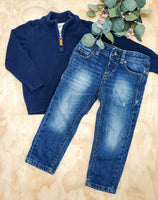 Haut Carter's, bas Denim Co. 2-3T