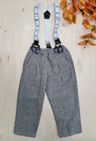 Pantalon à bretelles 2-3T