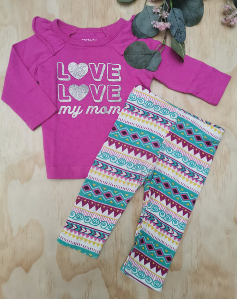 Haut Carter's, bas Baby gear 0-3 mois