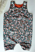 Nos créations avec Jaja - Romper évolutif fleurs 12-18 moos