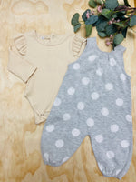 Haut internet*Neuf, salopette Zara 6-9 mois