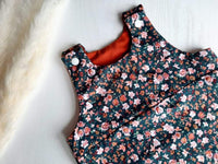 Nos créations avec Jaja - Romper évolutif fleurs 12-18 moos