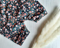Nos créations avec Jaja - Romper évolutif fleurs 12-18 moos
